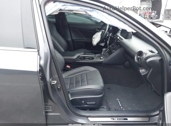 JTHGZ1B22P5068207 2023 LEXUS IS 350 Серый Вид салона спереди