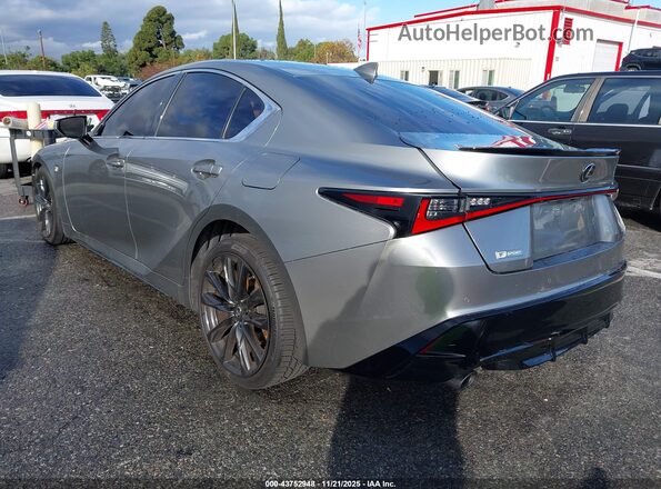 JTHGZ1B23M5046910 2021 LEXUS IS 350 Silver Задня ліва чверть