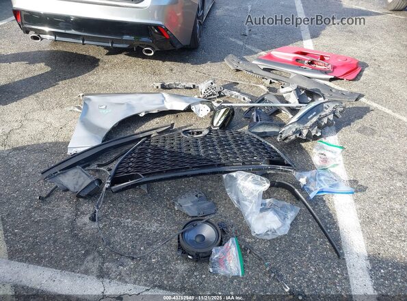 JTHGZ1B23M5046910 2021 LEXUS IS 350 Silver Вид щитка приладів