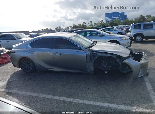 JTHGZ1B23M5046910 2021 LEXUS IS 350 Silver Панорамний вид салону 360°