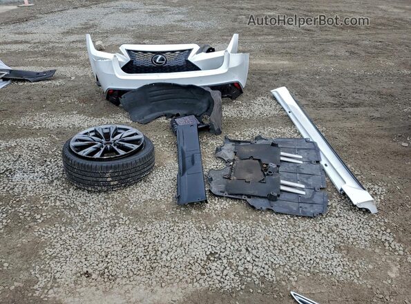 JTHGZ1B25M5043605 2021 LEXUS IS White Engine compartment view