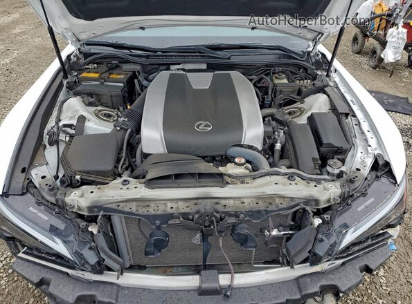 JTHGZ1B25M5043605 2021 LEXUS IS White Rear interior view