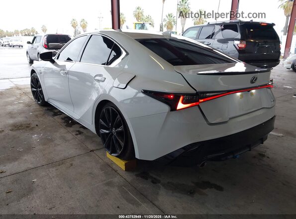 JTHGZ1B25R5080371 2024 LEXUS IS 350 White Հետևի ձախ