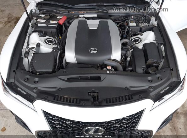 JTHGZ1B25R5080371 2024 LEXUS IS 350 White Հետևի տեսք