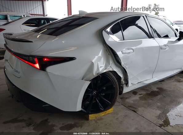 JTHGZ1B25R5080371 2024 LEXUS IS 350 White Դիմացի տեսք