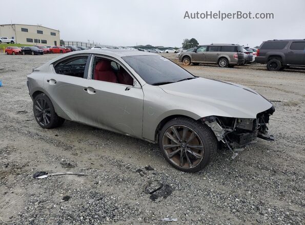 JTHGZ1B26M5043080 2021 LEXUS IS Tan Front right