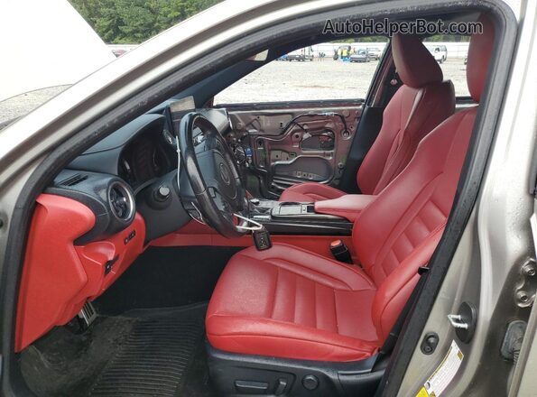 JTHGZ1B26M5043080 2021 LEXUS IS Tan Front interior view