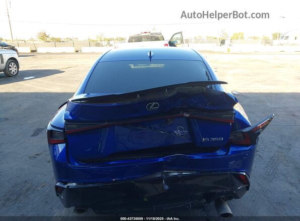 JTHGZ1B27P5064878 2023 LEXUS IS 350 Синий Вид спереди