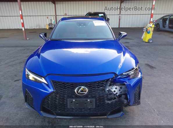 JTHGZ1B27P5064878 2023 LEXUS IS 350 Синий Вид щитка приборов