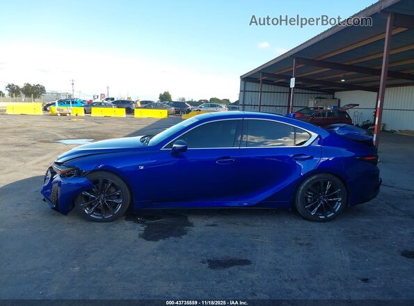 JTHGZ1B27P5064878 2023 LEXUS IS 350 Синий Панорамный вид салона 360°