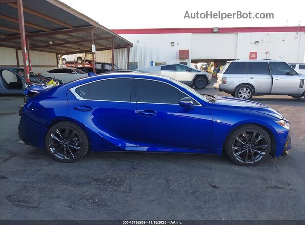 JTHGZ1B27P5064878 2023 LEXUS IS 350 Синий Вид задней части салона