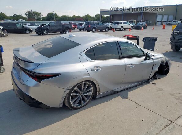 JTHGZ1B28M5037443 2021 LEXUS IS Silver Հետևի աջ