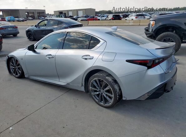 JTHGZ1B28M5037443 2021 LEXUS IS Silver Հետևի ձախ