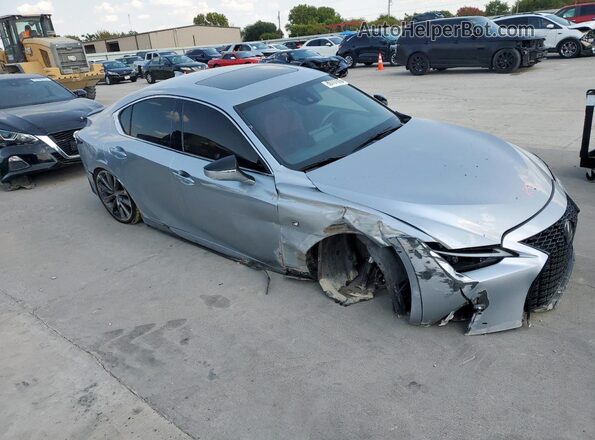 JTHGZ1B28M5037443 2021 LEXUS IS Silver Առջևի աջ