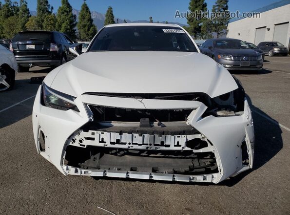 JTHGZ1B28M5043422 2021 LEXUS IS White Դիմացի տեսք