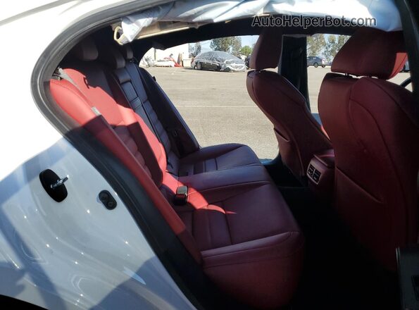 JTHGZ1B28M5043422 2021 LEXUS IS White Հետևի նստատեղերի տեսք