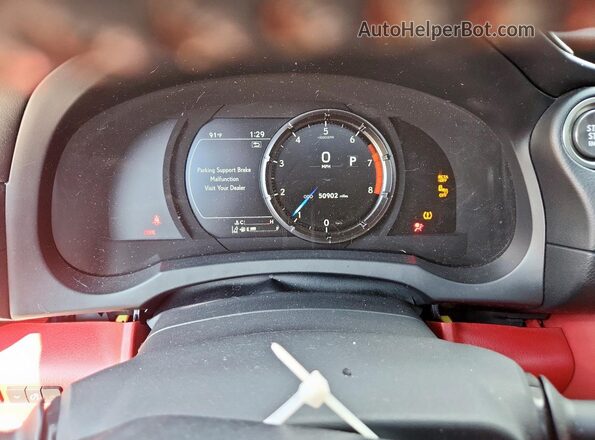 JTHGZ1B28N5054843 2022 LEXUS IS Серебряный Вид щитка приборов