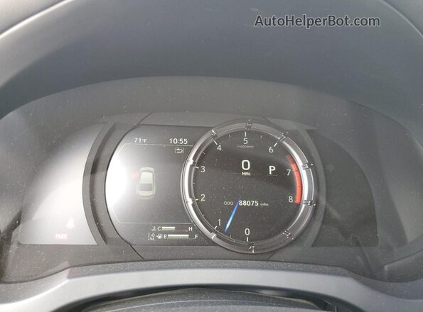 JTHGZ1B28N5056513 2022 LEXUS IS Белый Вид щитка приборов