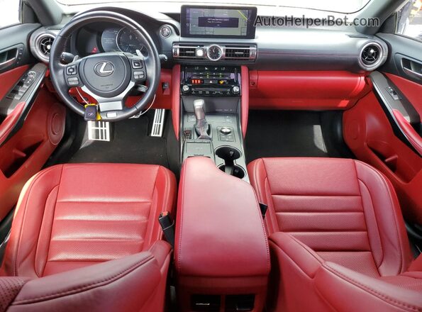JTHGZ1B28N5056513 2022 LEXUS IS Белый Вид панели приборов