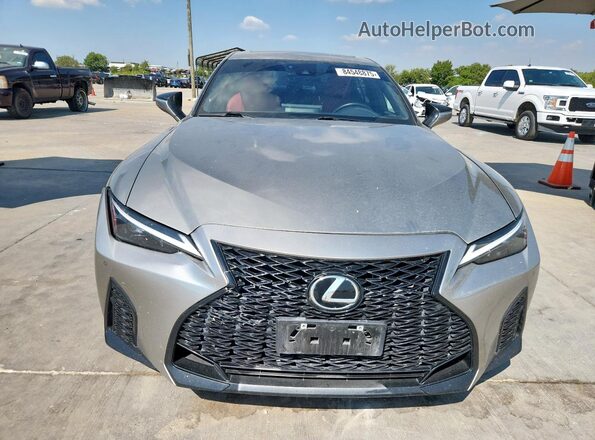 JTHGZ1B28N5056916 2022 LEXUS IS Серебряный Вид спереди