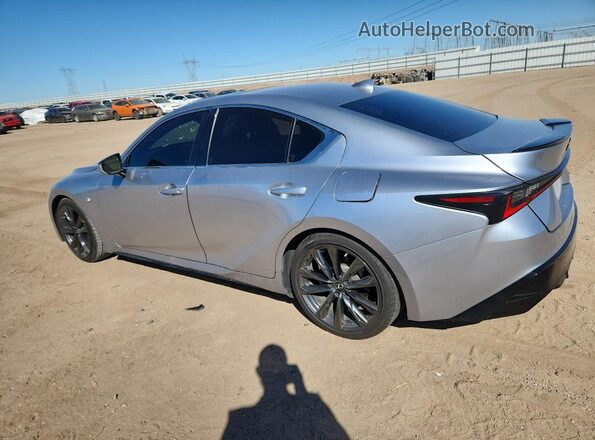 JTHGZ1B28N5058343 2022 LEXUS IS Silver უკანა მარცხენა