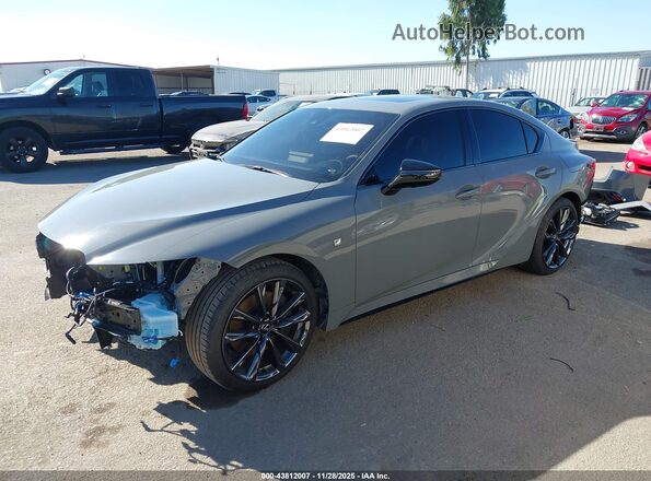 JTHGZ1B28S5091094 2025 LEXUS IS 350 Gray Vista tres cuartos delantera izquierda