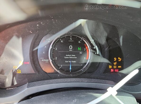 JTHGZ1B29N5053913 2022 LEXUS IS Black Vista del cuadro de instrumentos