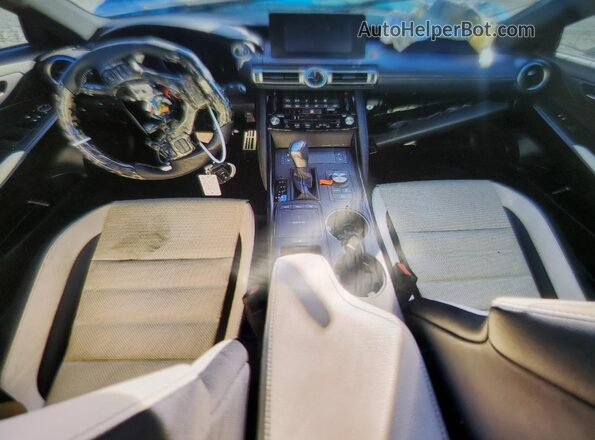 JTHGZ1B29N5053913 2022 LEXUS IS Black Vista del salpicadero