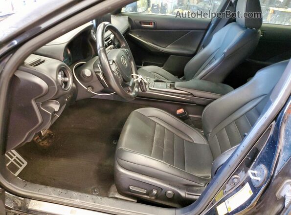 JTHGZ1B29P5061710 2023 LEXUS IS Черный Вид салона спереди