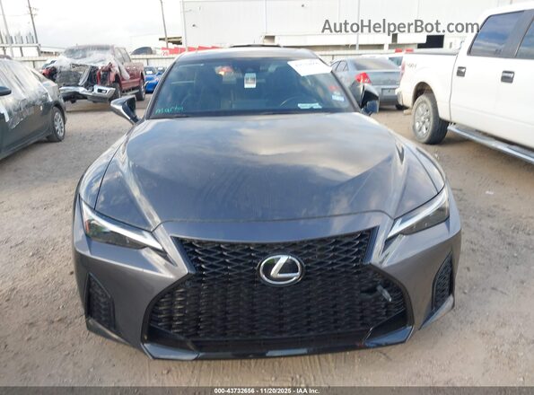JTHGZ1B2XN5055010 2022 LEXUS IS 350 Gray Դիմացի տեսք