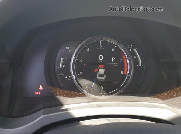 JTHGZ1B2XS5086785 2025 LEXUS IS White Vista del cuadro de instrumentos