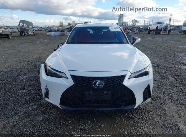 JTHGZ1E20R5036662 2024 LEXUS IS 350 White Instrument cluster view