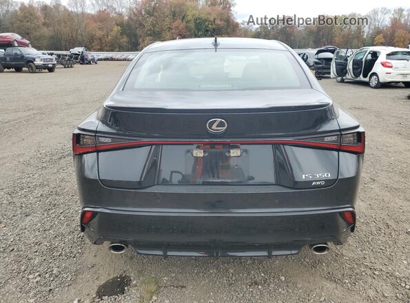 JTHGZ1E21P5032567 2023 LEXUS IS Black Вид ззаду