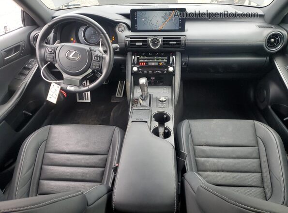 JTHGZ1E21P5032567 2023 LEXUS IS Black Вид панелі приладів