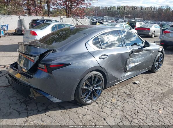 JTHGZ1E22M5022481 2021 LEXUS IS 350 Gray უკანა მარჯვენა