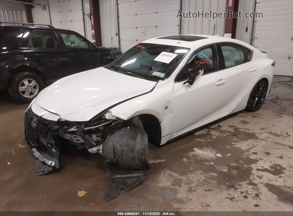 JTHGZ1E23P5032182 2023 LEXUS IS 350 White Przód lewy