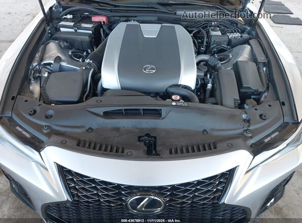 JTHGZ1E24R5033120 2024 LEXUS IS 350 Silver Widok z tyłu