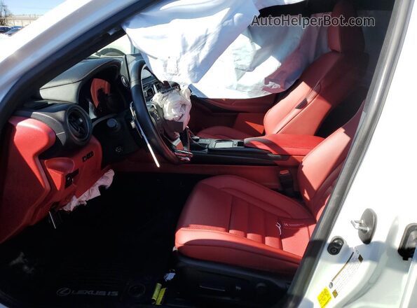 JTHGZ1E24R5033909 2024 LEXUS IS White Widok wnętrza z przodu