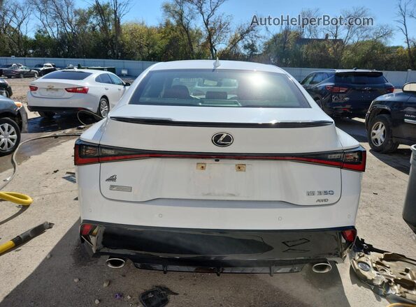 JTHGZ1E27M5022749 2021 LEXUS IS White Widok z tyłu