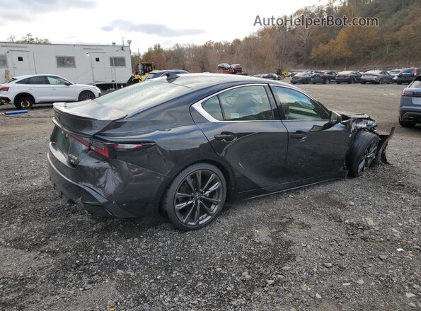 JTHGZ1E29M5018752 2021 LEXUS IS Black Trasero derecho