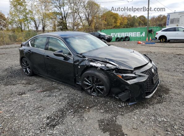 JTHGZ1E29M5018752 2021 LEXUS IS Black Delantero derecho