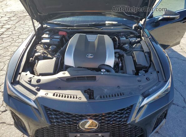 JTHGZ1E2XP5028386 2023 LEXUS IS Black Вид задньої частини салону