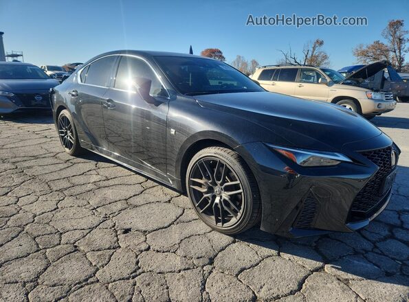 JTHGZ1E2XP5028386 2023 LEXUS IS Black Передня права чверть