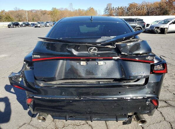 JTHGZ1E2XP5028386 2023 LEXUS IS Black Вид ззаду