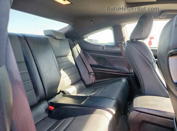 JTHGZ5BC1P5026532 2023 LEXUS RC Серебряный Вид задних сидений