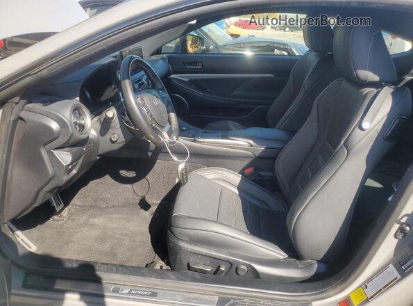 JTHGZ5BC9P5027198 2023 LEXUS RC Gray Vista interior delantera