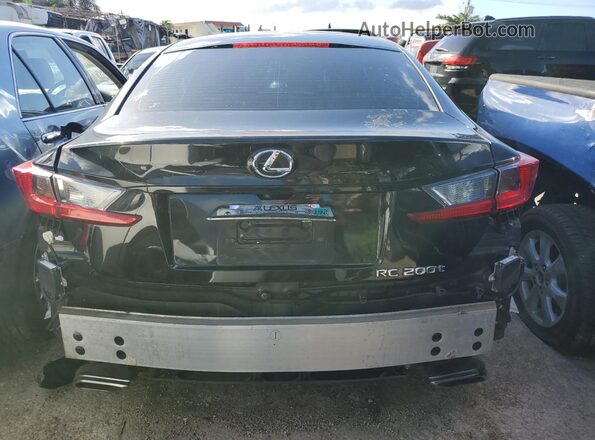 JTHHA5BC0H5006298 2017 LEXUS RC Черный Вид сзади