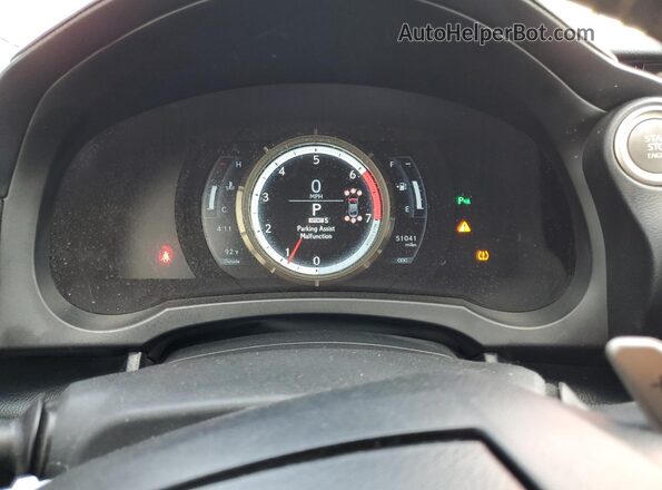 JTHHA5BC0J5008669 2018 LEXUS RC Red Vista del cuadro de instrumentos