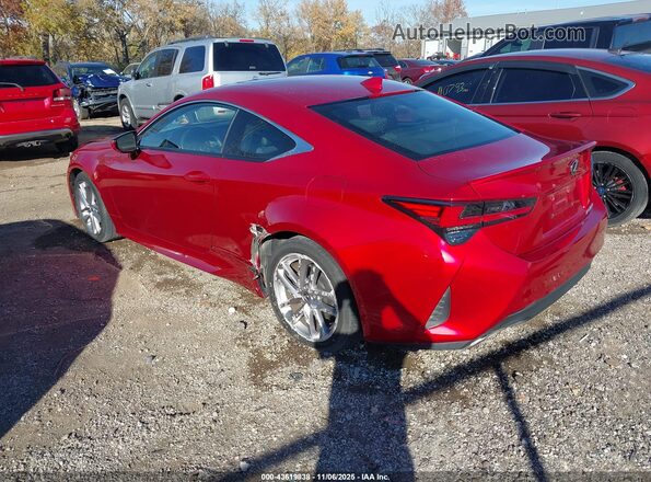 JTHHA5BC2K5009372 2019 LEXUS RC 300 Red Rear left