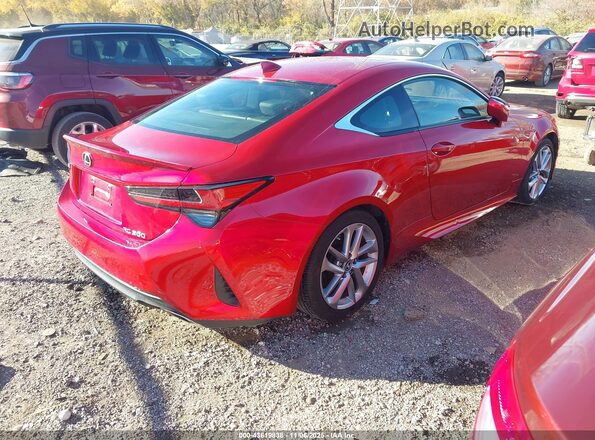 JTHHA5BC2K5009372 2019 LEXUS RC 300 Red Rear right